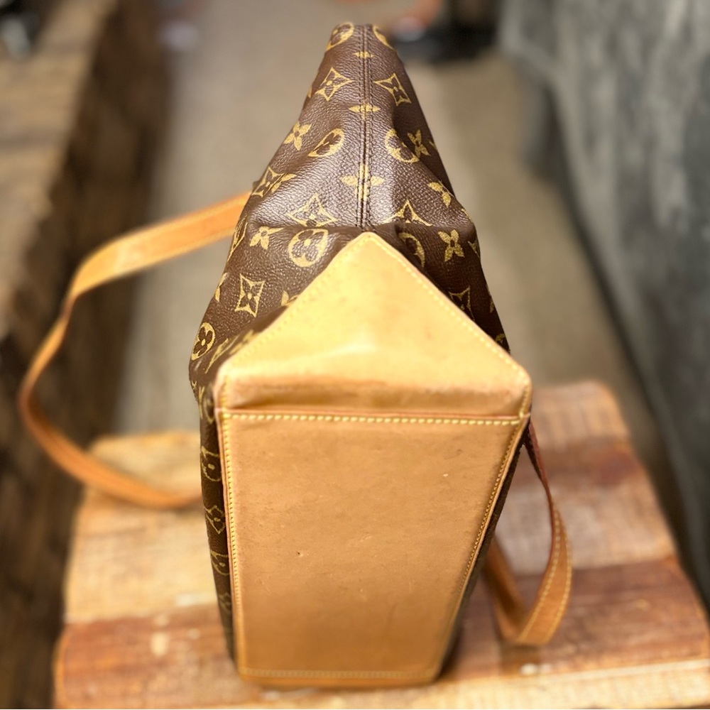 Authentic Louis Vuitton Cabas Piano Shoulder Bag Monogram Canvas + COA Included - Picture 13 of 16
